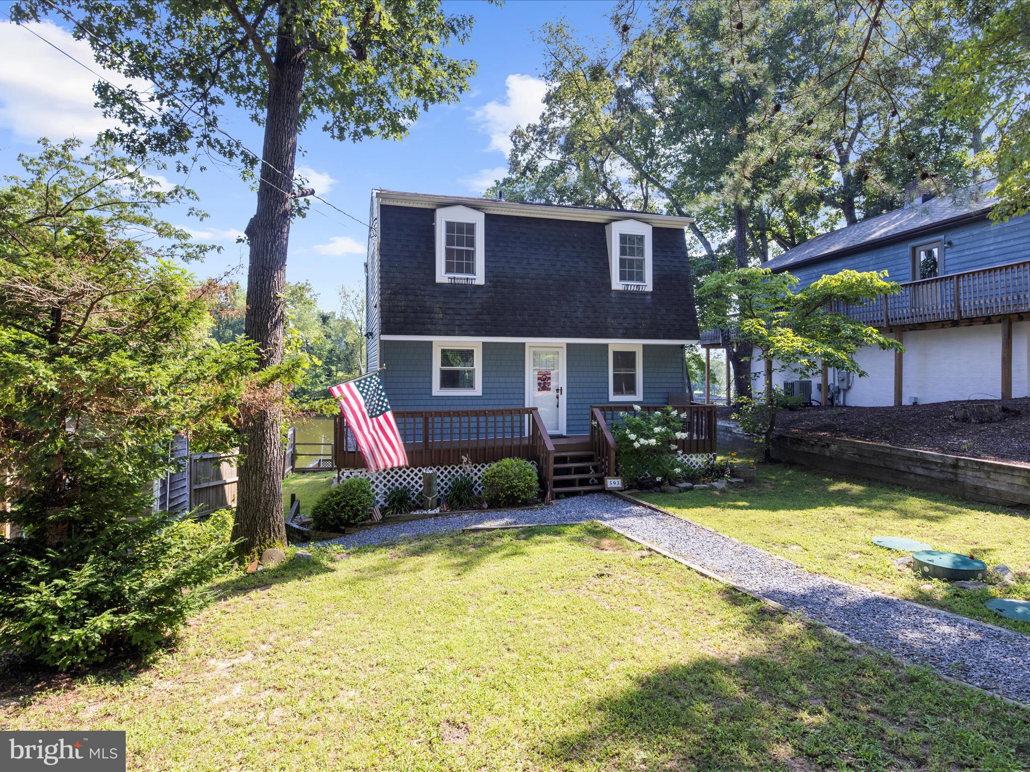 593 Riverside Drive Pasadena, MD 21122 - Photo 3 of 56 a view of a house with swimming pool