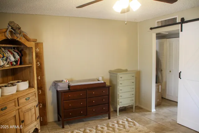 a view of a walk in closet