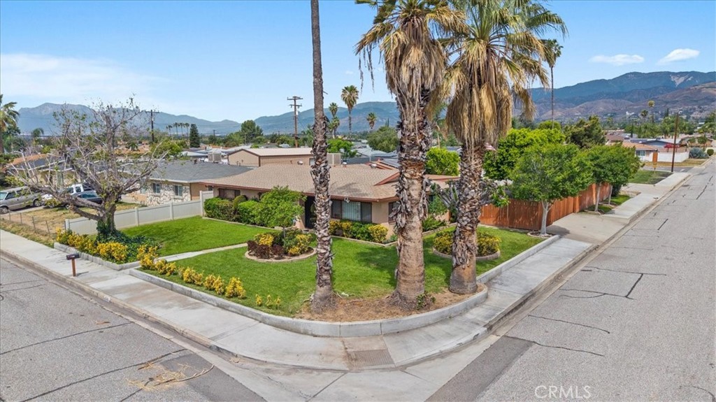 27196 10th Street Highland, CA 92346 - Photo 34 of 42 a view of a garden with a fountain