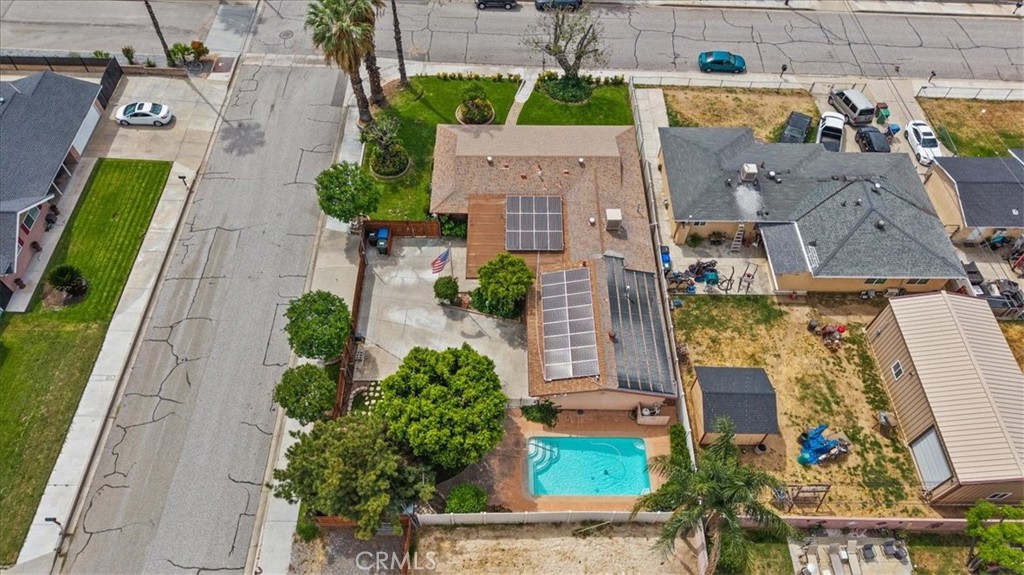 27196 10th Street Highland, CA 92346 - Photo 39 of 42 an aerial view of residential houses with outdoor space