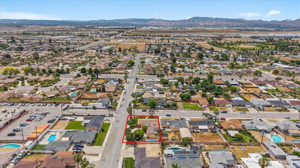 27196 10th Street Highland, CA 92346 - Photo 41 of 42 an aerial view of a city with lots of residential buildings