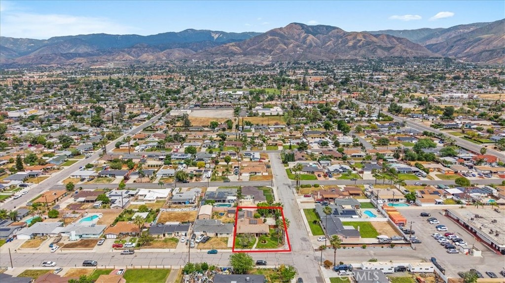 27196 10th Street Highland, CA 92346 - Photo 42 of 42 an aerial view of residential houses and city view