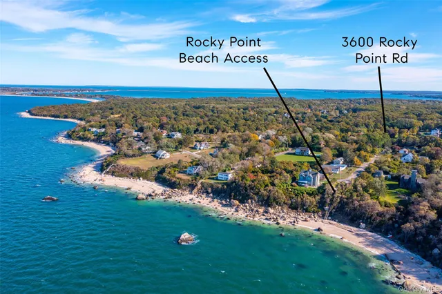 a view of beach and ocean