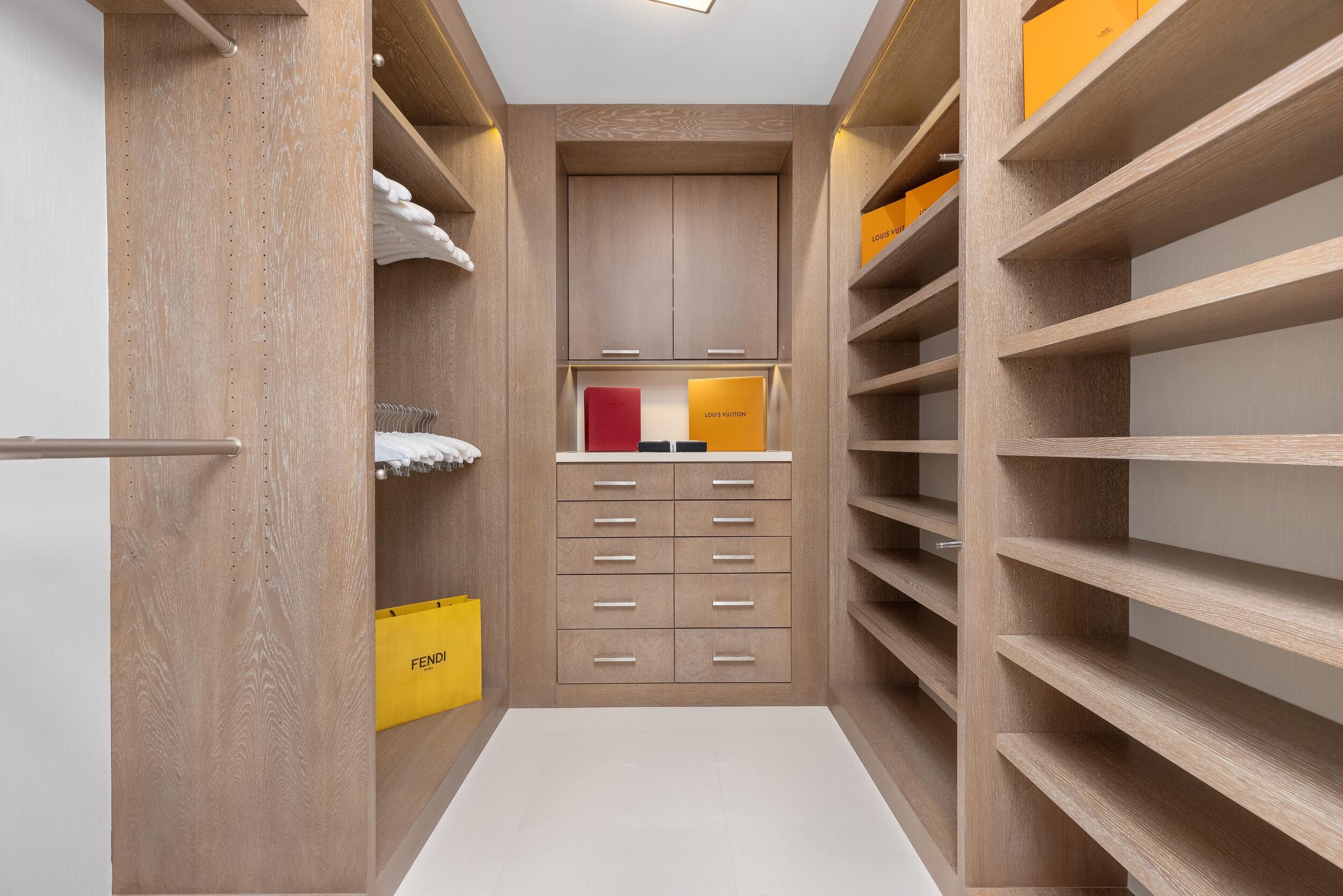 1000 South Ocean Boulevard, Unit 601 Boca Raton, FL 33432 - Photo 22 of 54 a view of walk in closet with empty racks