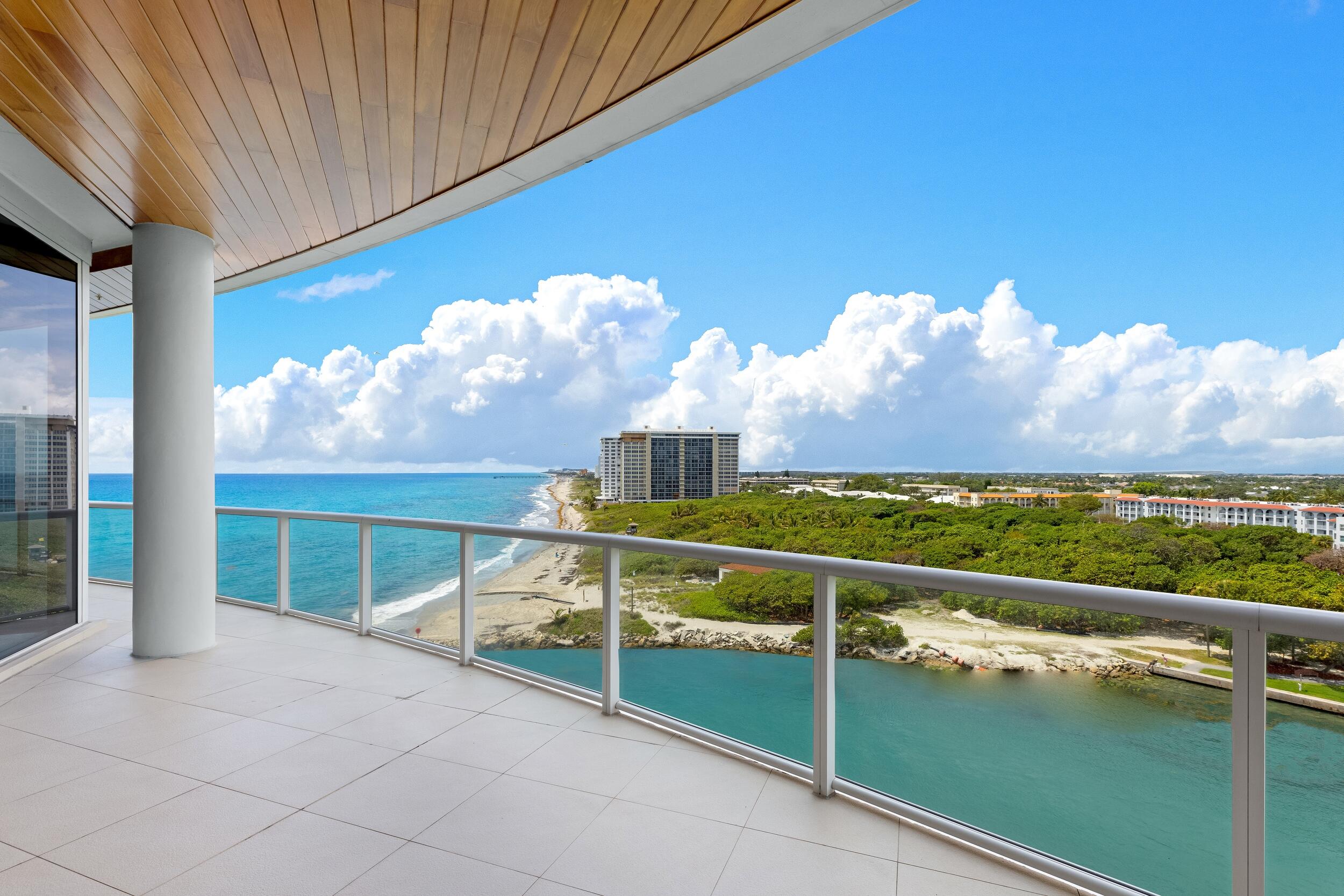 1000 South Ocean Boulevard, Unit 601 Boca Raton, FL 33432 - Photo 4 of 54 a view of a balcony with lake view