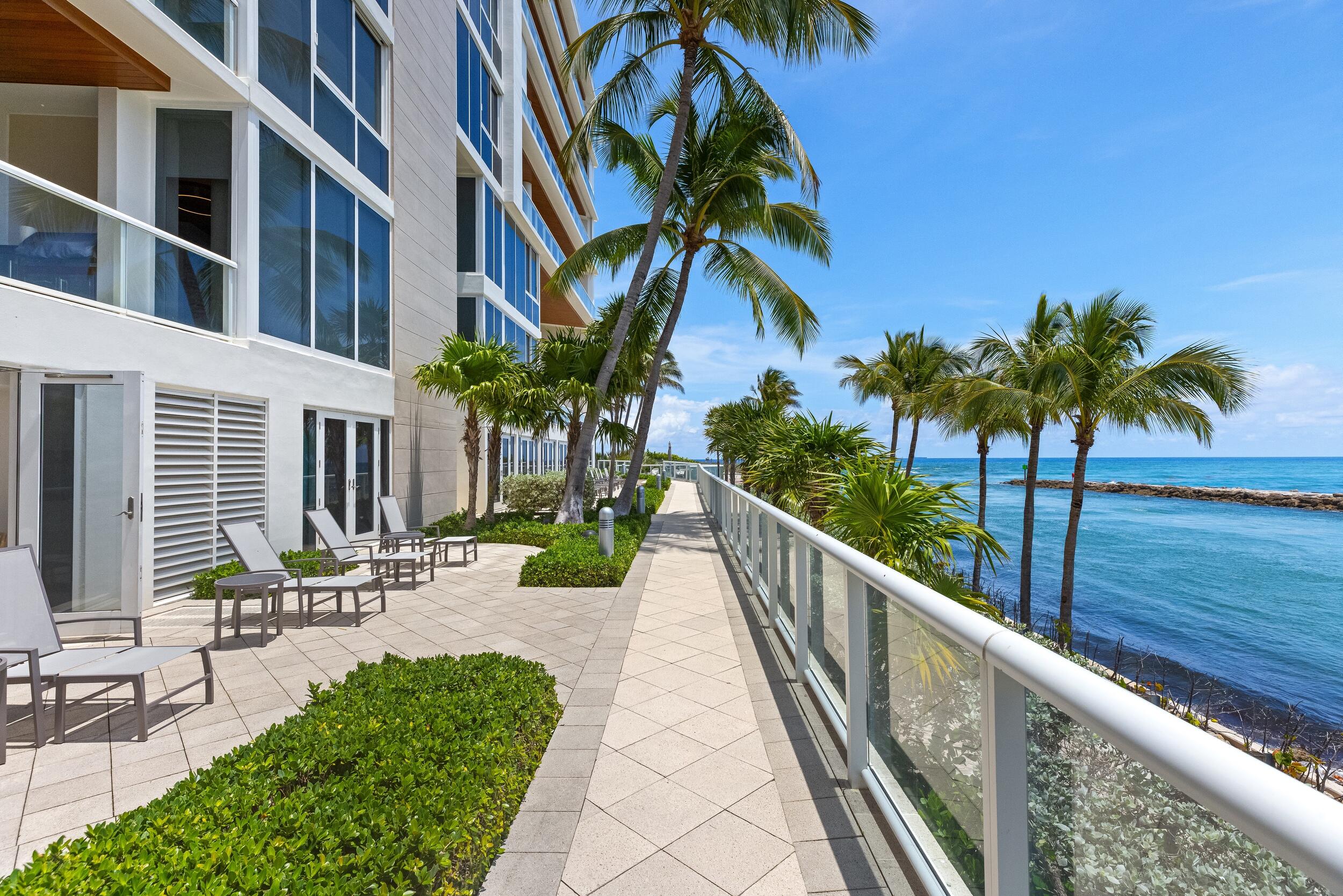 1000 South Ocean Boulevard, Unit 601 Boca Raton, FL 33432 - Photo 44 of 54 a view of swimming pool with outdoor seating
