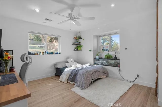 a room with lots of gym equipment