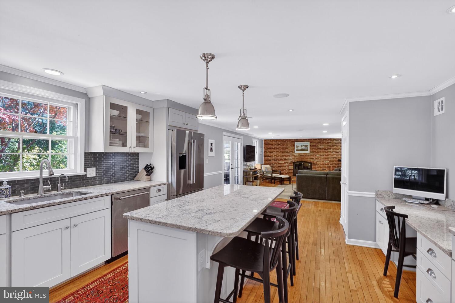 3811 Bent Branch Road Falls Church, VA 22041 - Photo 13 of 65 Kitchen - looks into family room