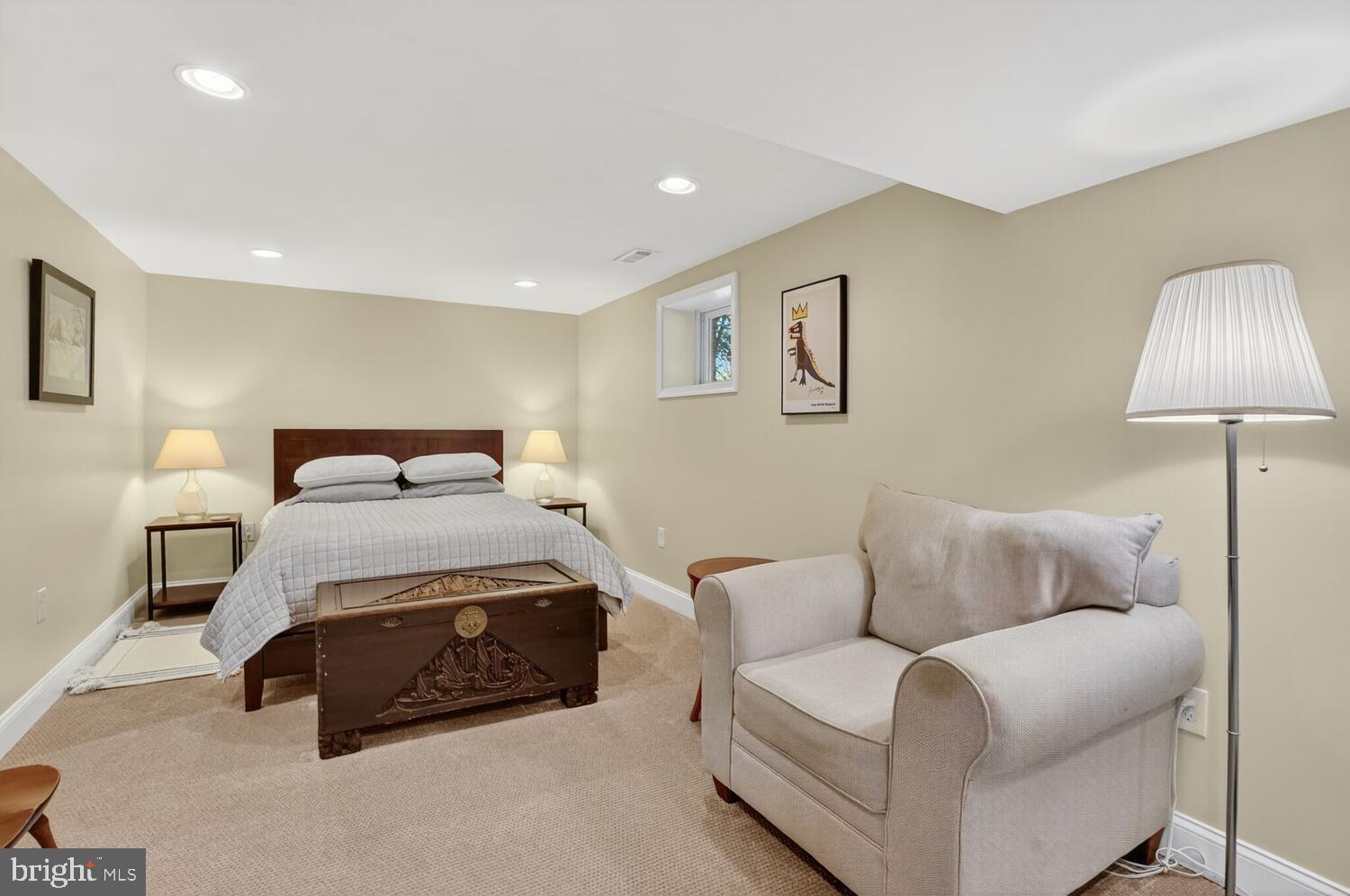 3811 Bent Branch Road Falls Church, VA 22041 - Photo 47 of 65 Bedroom 5 - lower level with walk-out