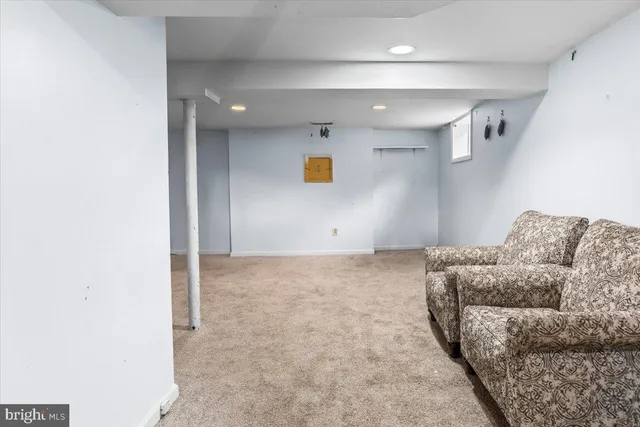 a view of livingroom and a couch