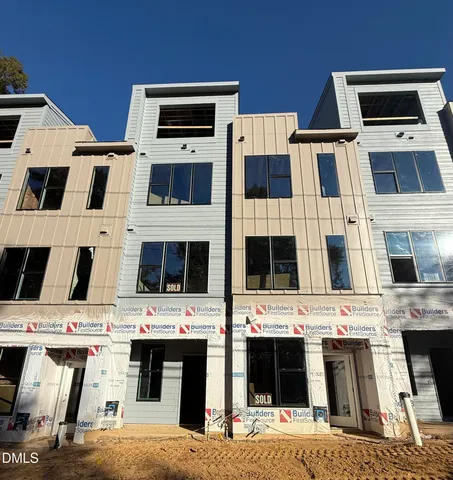 a view of a building with many windows