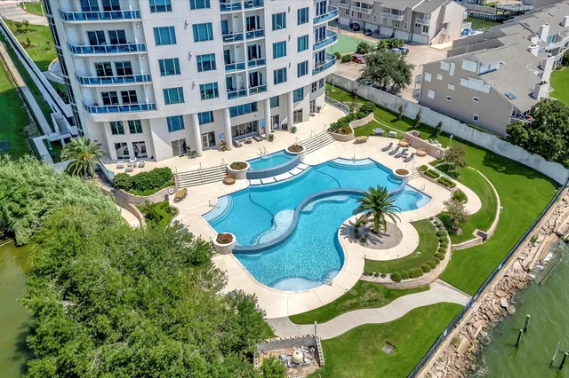 a bird view of building