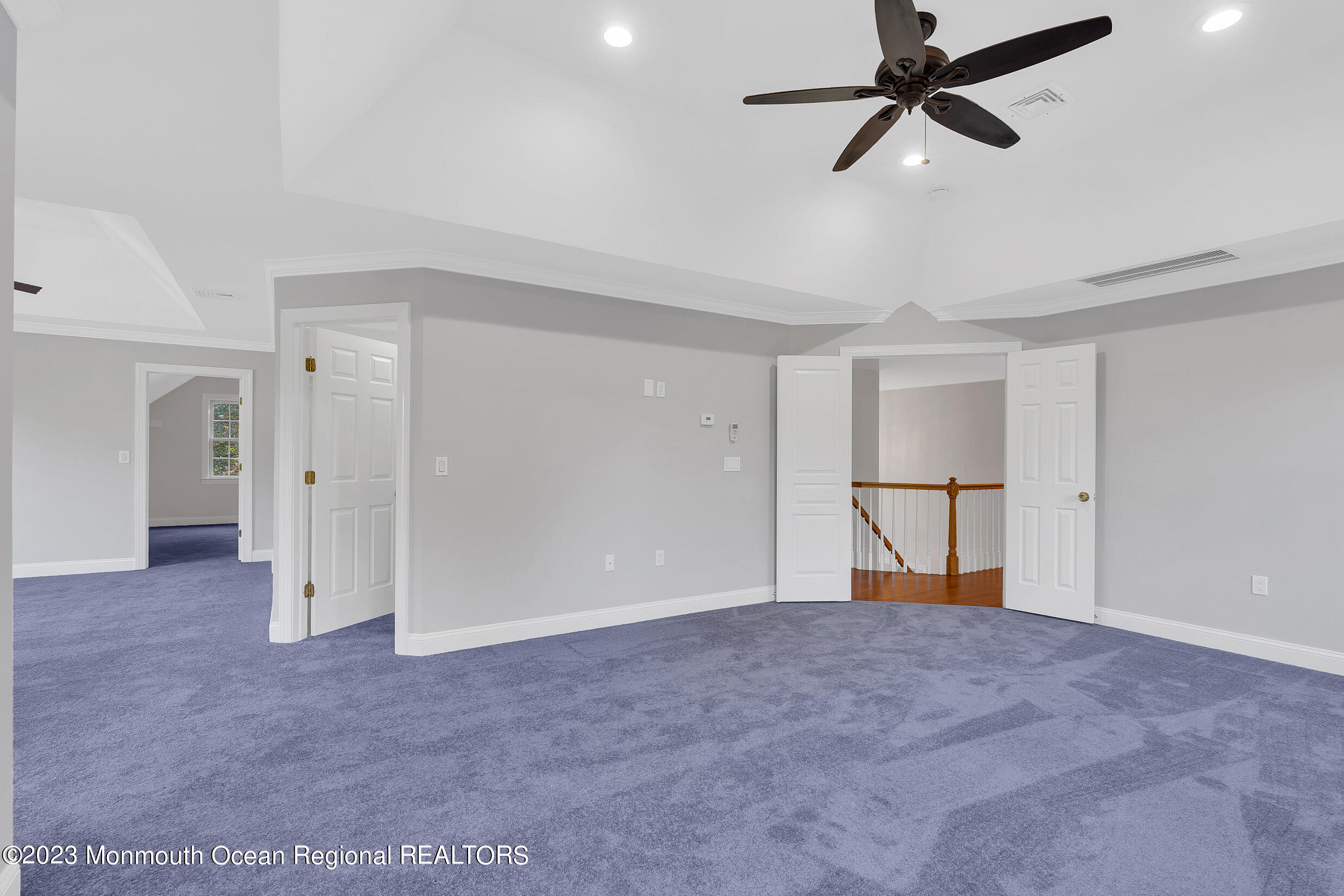 990 Farmingdale Road Jackson, NJ 08527 - Photo 23 of 67 a view of empty room with wooden floor and ceiling fan