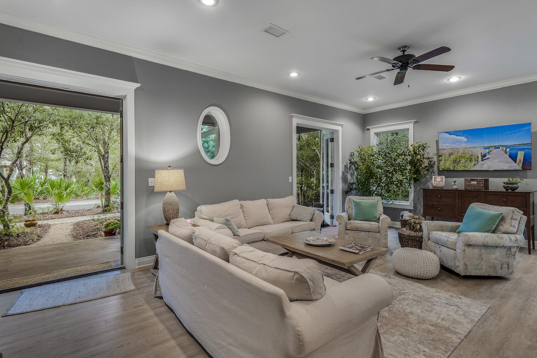 304 Wilderness Way Santa Rosa Beach, FL 32459 - Photo 8 of 48 a living room with furniture and a window