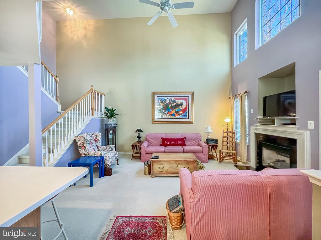201 Raintree Crossing Hatfield, PA 19440 - Photo 16 of 46 a living room with furniture fireplace and flat screen tv
