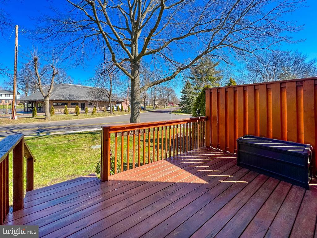 201 Raintree Crossing Hatfield, PA 19440 - Photo 8 of 46 a view of a balcony with wooden floor
