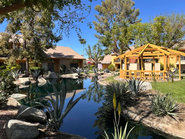 a sign that is on the side of a building