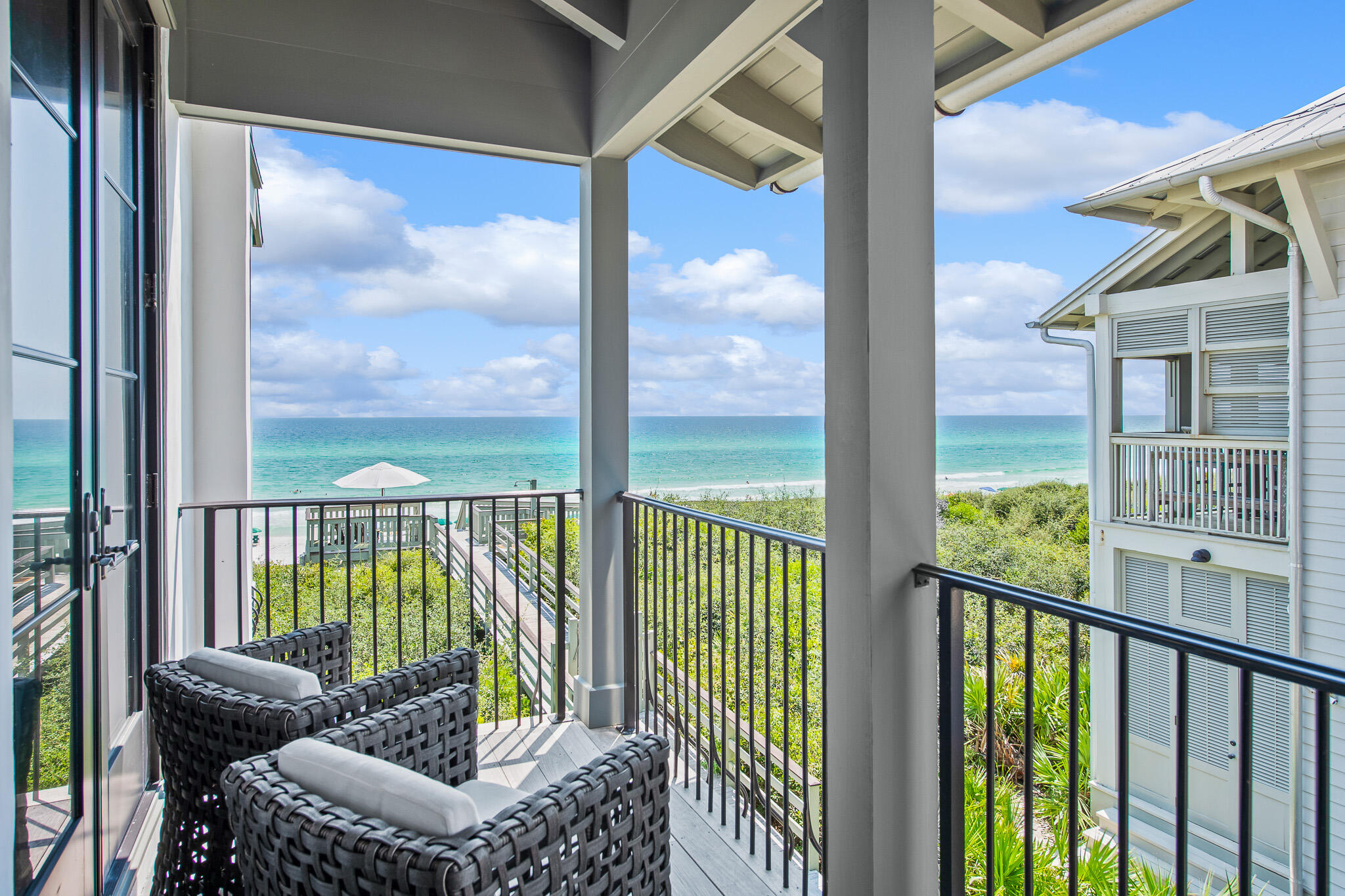 70 Windward Lane Rosemary Beach, FL 32461 - Photo 67 of 101 a view of a balcony with furniture