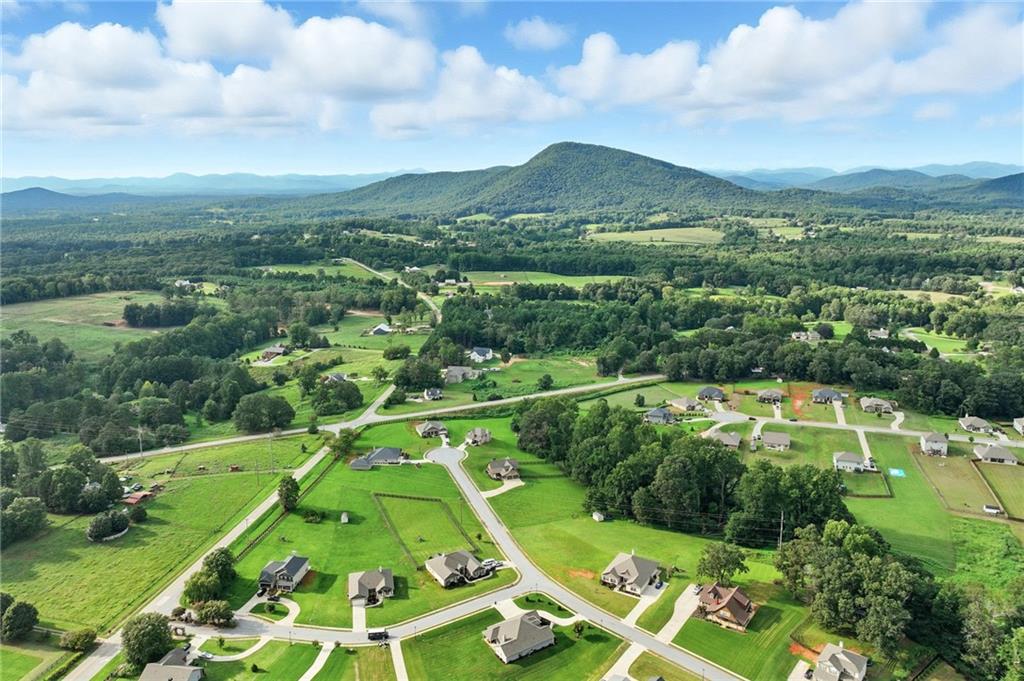 5911 Bent Tree Way Clermont, GA 30527 - Photo 25 of 56 an aerial view of a houses with a yard
