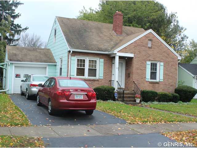 99 Del Monte Street Rochester, NY 14621 - Photo 1 of 1 Exterior Front. Charming brick front Cape Cod with