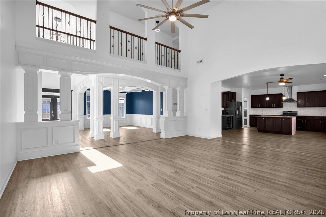 2145 Harrington Road Fayetteville, NC 28306 - Photo 13 of 50 a view of a living room kitchen and a kitchen