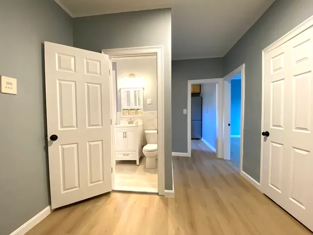 a view of a bathroom with a sink and a toilet