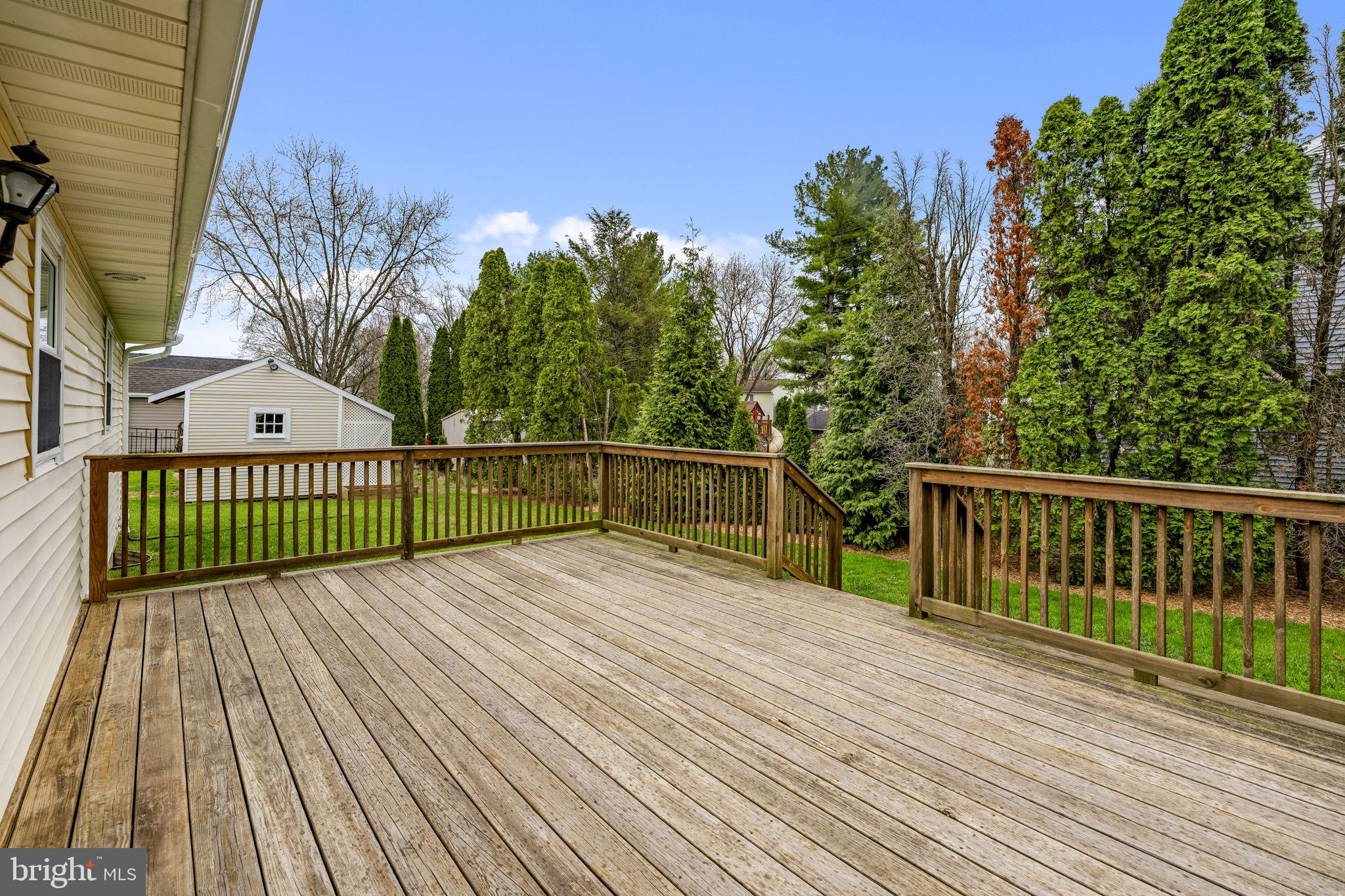 305 Partridge Drive Lititz, PA 17543 - Photo 40 of 46 a view of a balcony with wooden floor