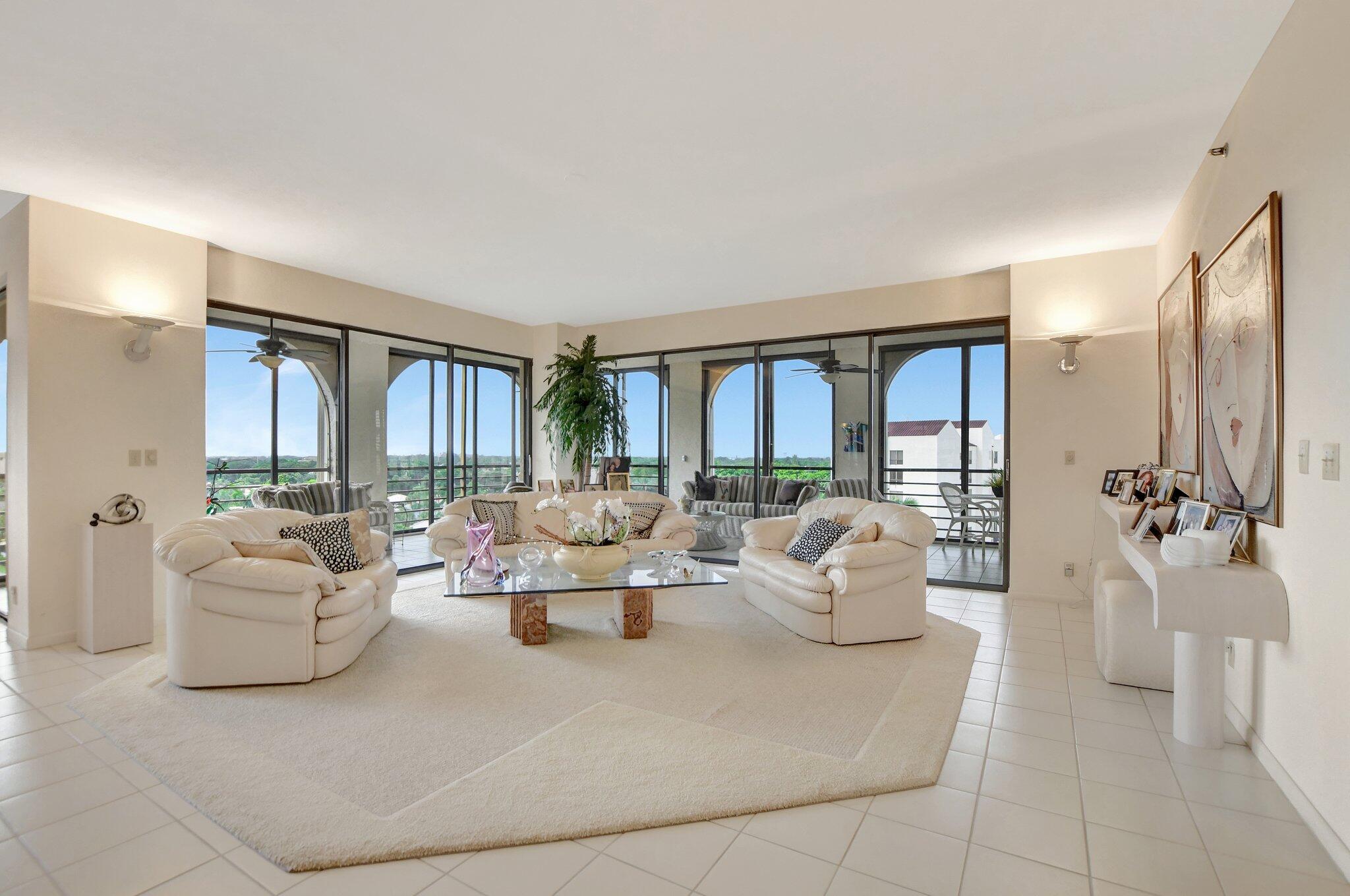 7563 Imperial Drive, Unit 802 Boca Raton, FL 33433 - Photo 2 of 43 living room