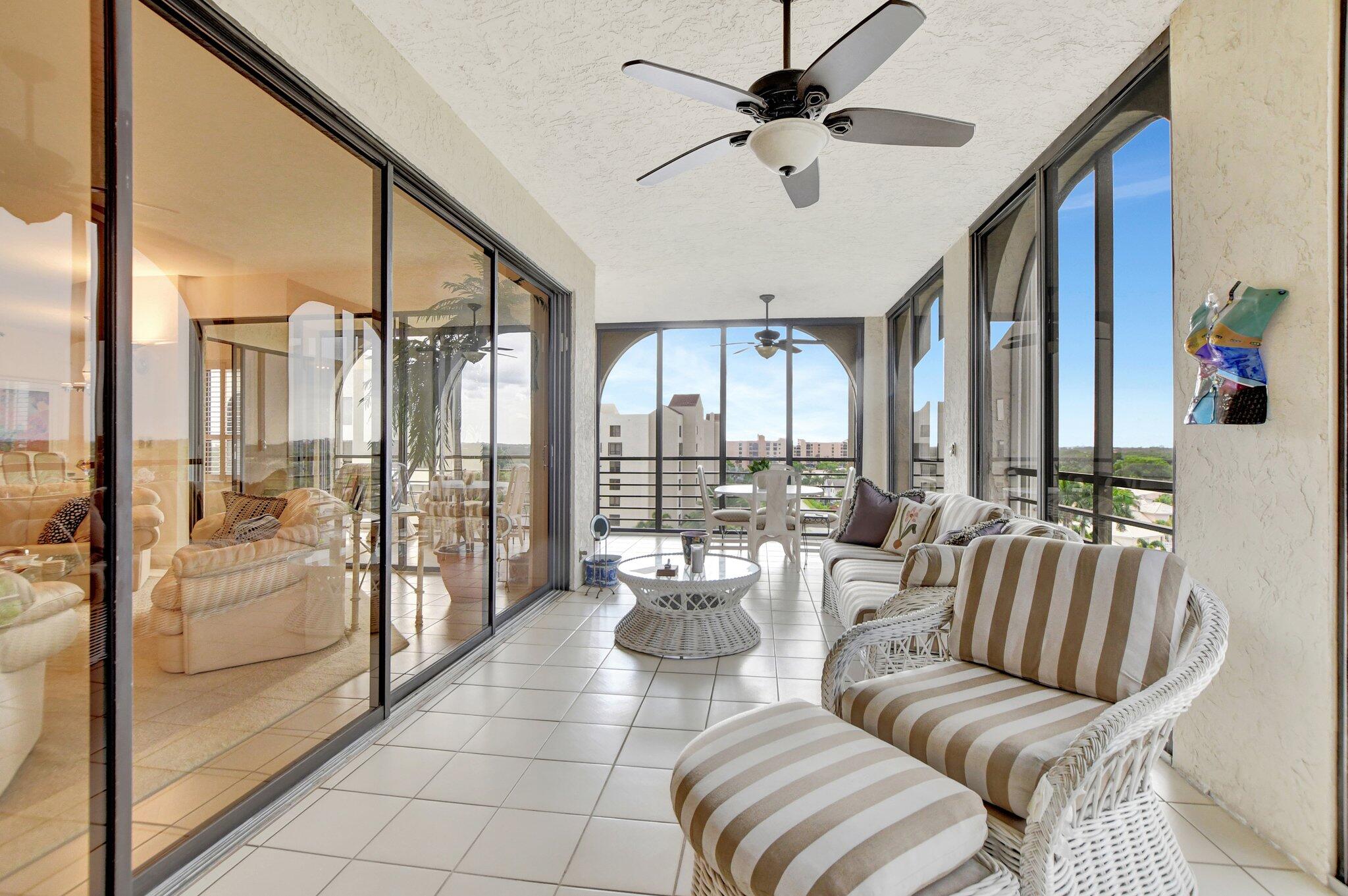7563 Imperial Drive, Unit 802 Boca Raton, FL 33433 - Photo 21 of 43 enclosed patio
