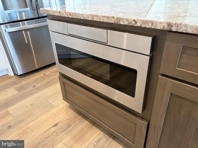 a close view of washer and dryer