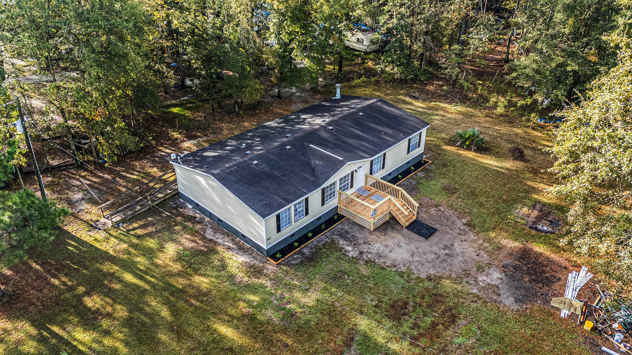 1021 Nash Road Ridgeville, SC 29472 - Photo 30 of 32 Aerial of Home