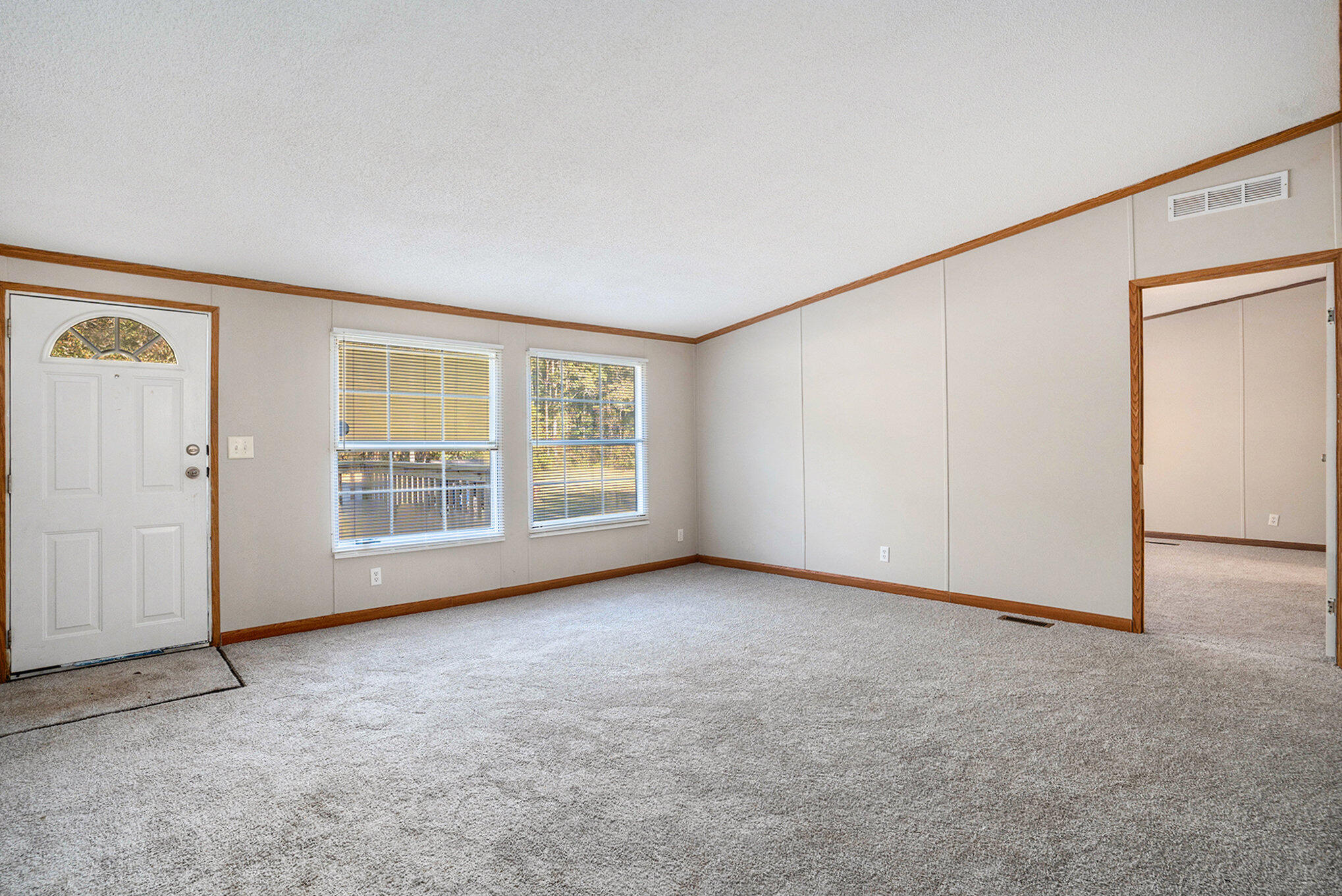 Entryway into Living Area