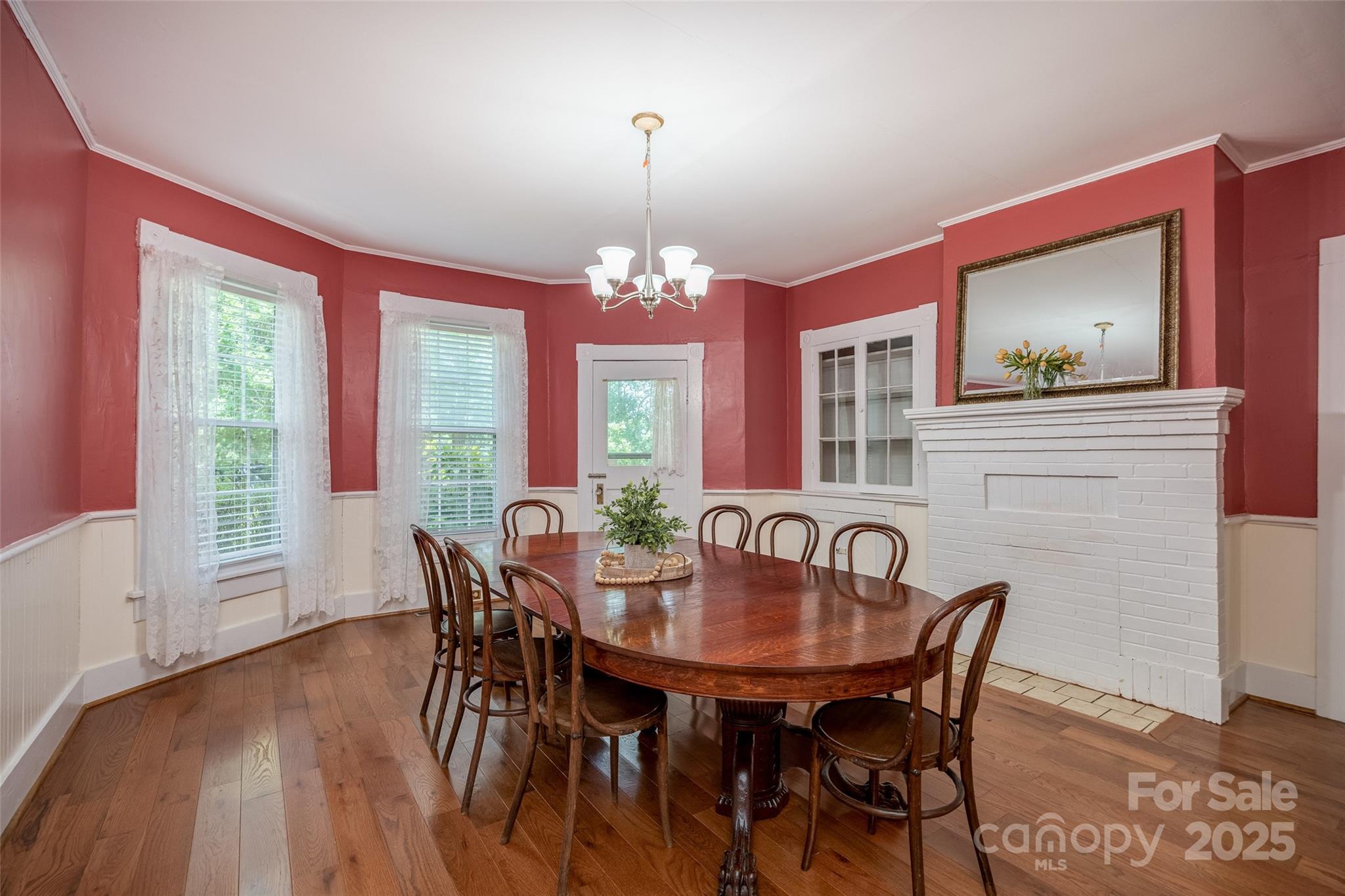 274 Old Harden Road Winnsboro, SC 29180 - Photo 8 of 39 a view of a dining room with furniture window and wooden floor