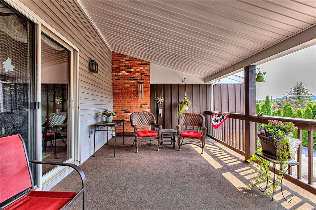 666 Georgetown Village Indiana, PA 15701 - Photo 15 of 34 Private covered deck