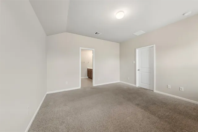 a view of empty room