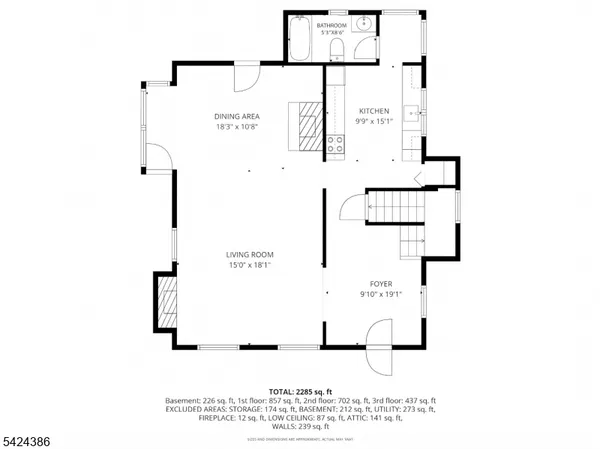 $599,000 | 5 Willow Street, Cranford, NJ 07016