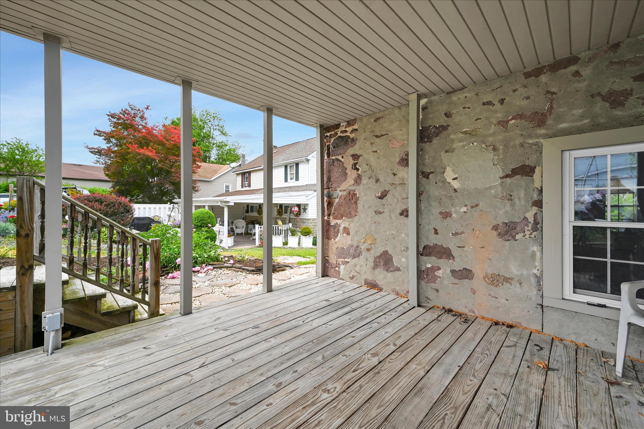 286 Schuylkill Road Birdsboro, PA 19508 - Photo 6 of 39 a view of a balcony with wooden floor