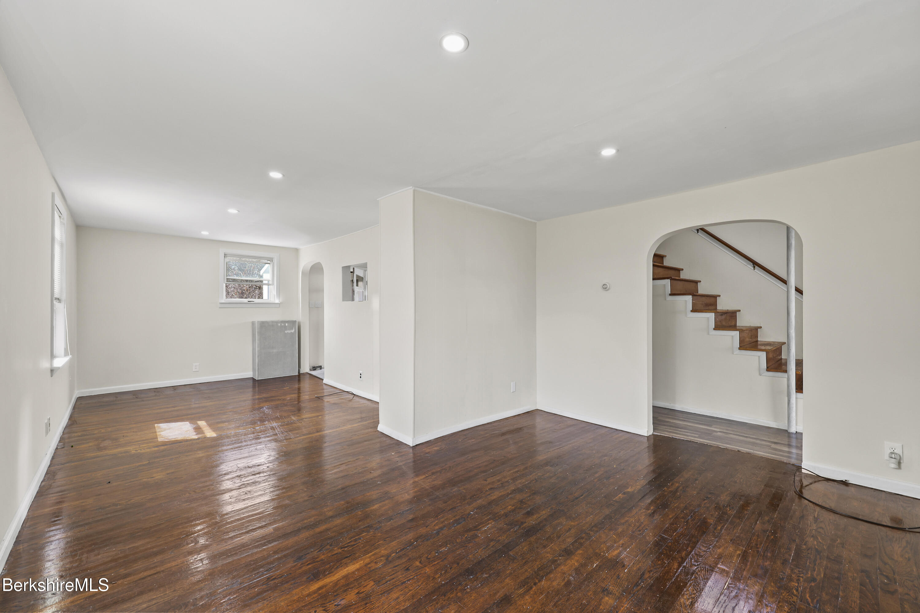 49 McArthur Street Pittsfield, MA 01201 - Photo 9 of 33 a view of empty room with wooden floor