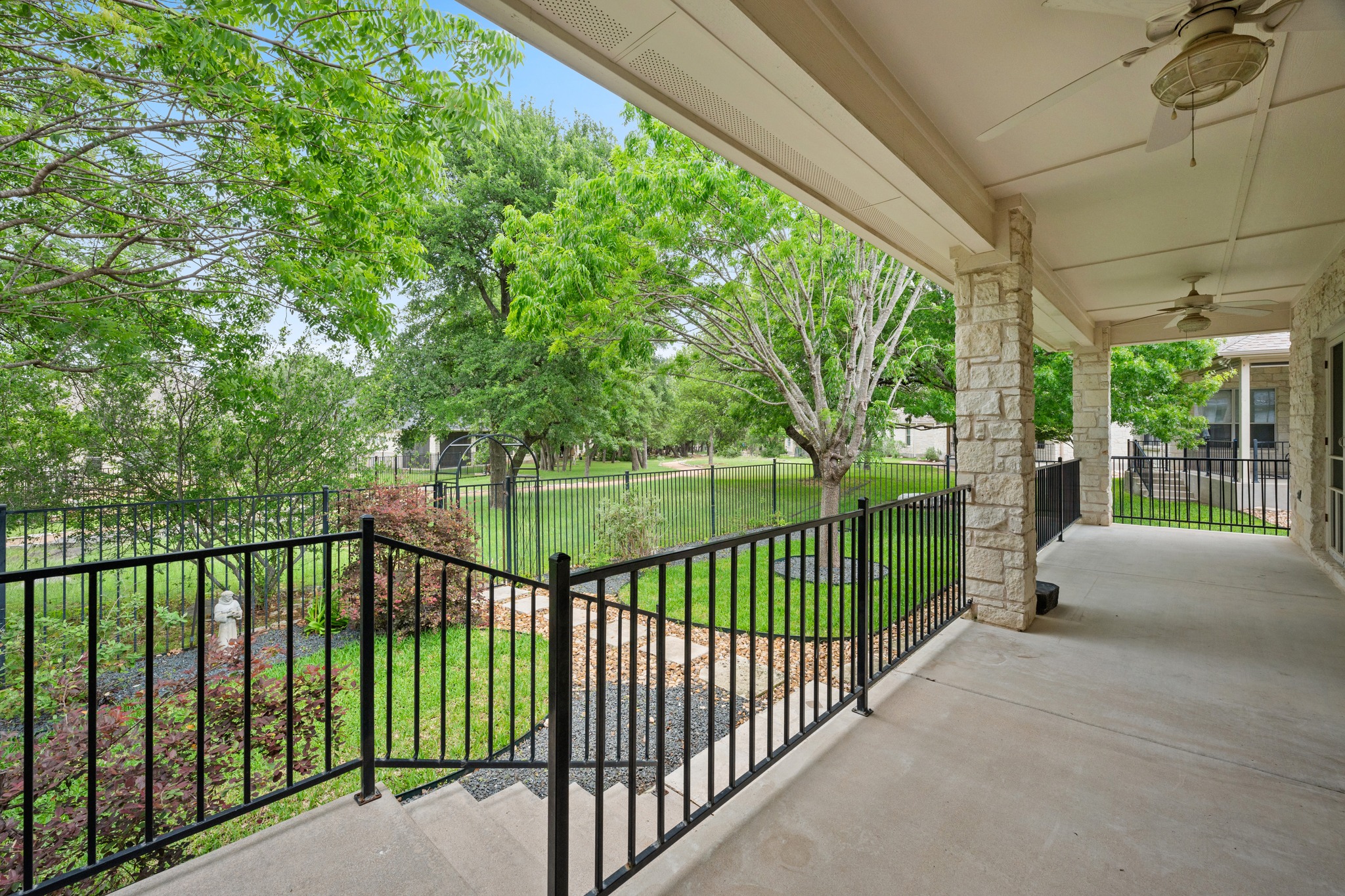815 River Walk Trail Georgetown, TX 78633 - Photo 27 of 36 With enough room for a full outdoor dining set, this is the premier spot for alfresco meals with friends