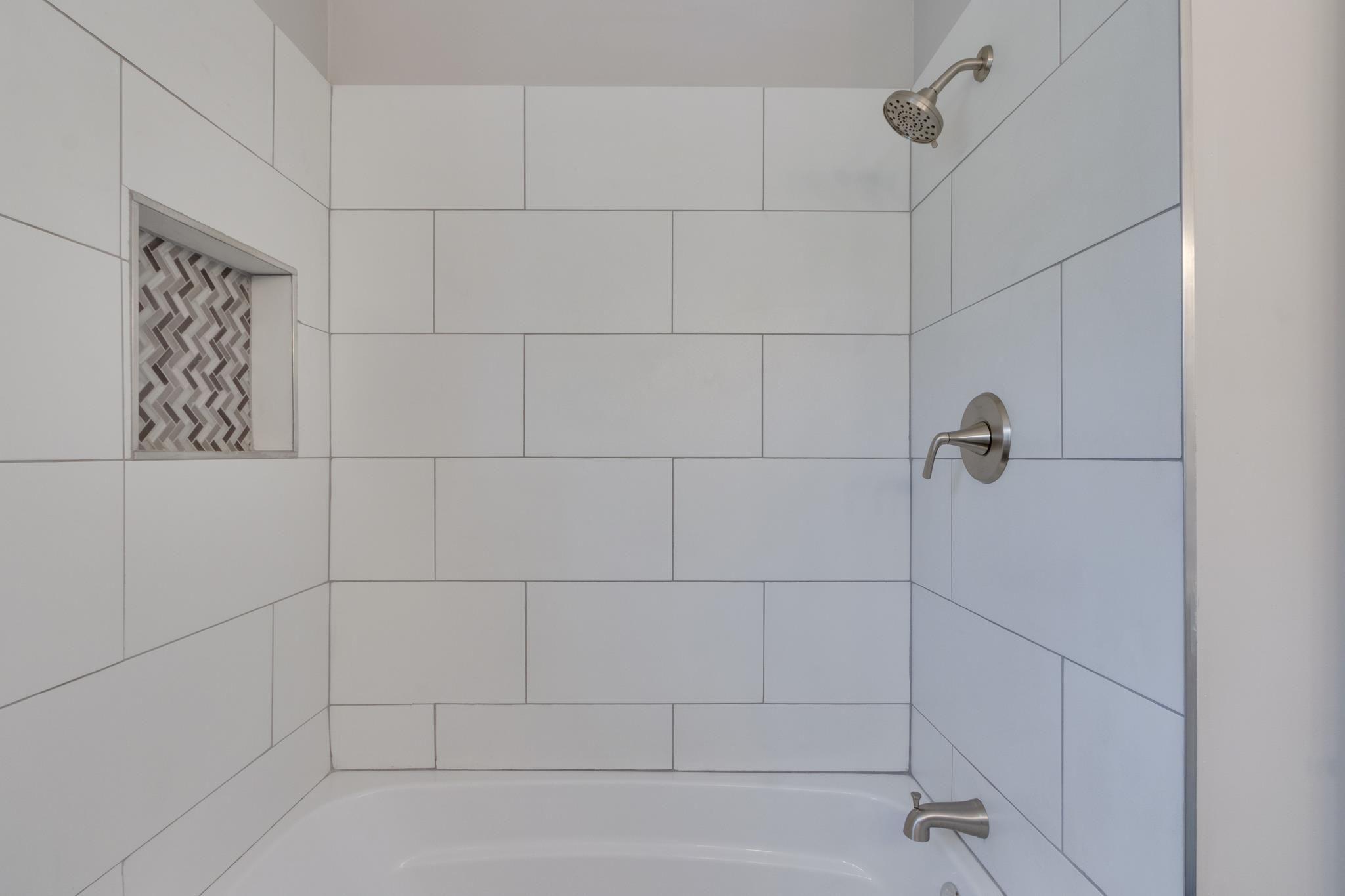 Master Bath Double Granite Vanities  Tile Shower, New Fixtures, Toilet, Flooring, Paint, & more!