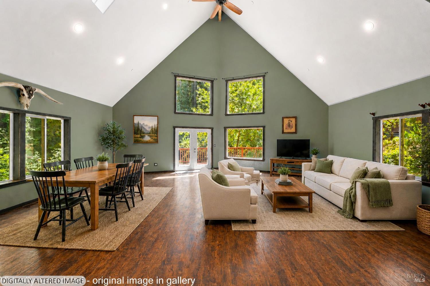 9935 Occidental Road Sebastopol, CA 95472 - Photo 6 of 59 This room and picture have been virtually painted and staged.