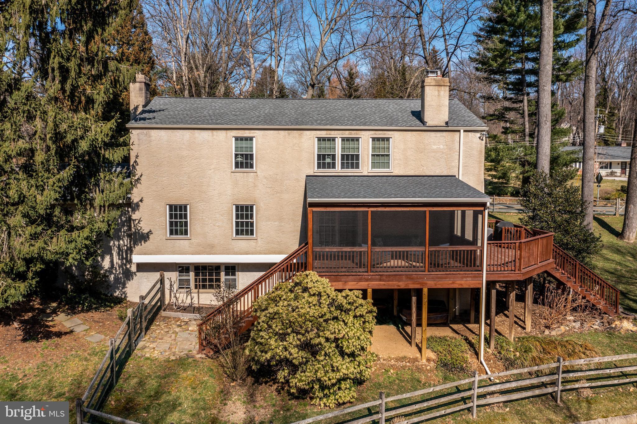 210 Gulph Creek Road Wayne, PA 19087 - Photo 42 of 46 Rear Elevation