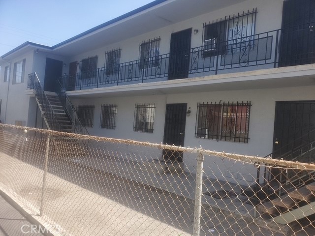 a view of a house with a window