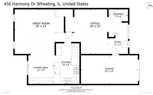 $385,000 | 456 Harmony Drive, Wheeling, IL 60090