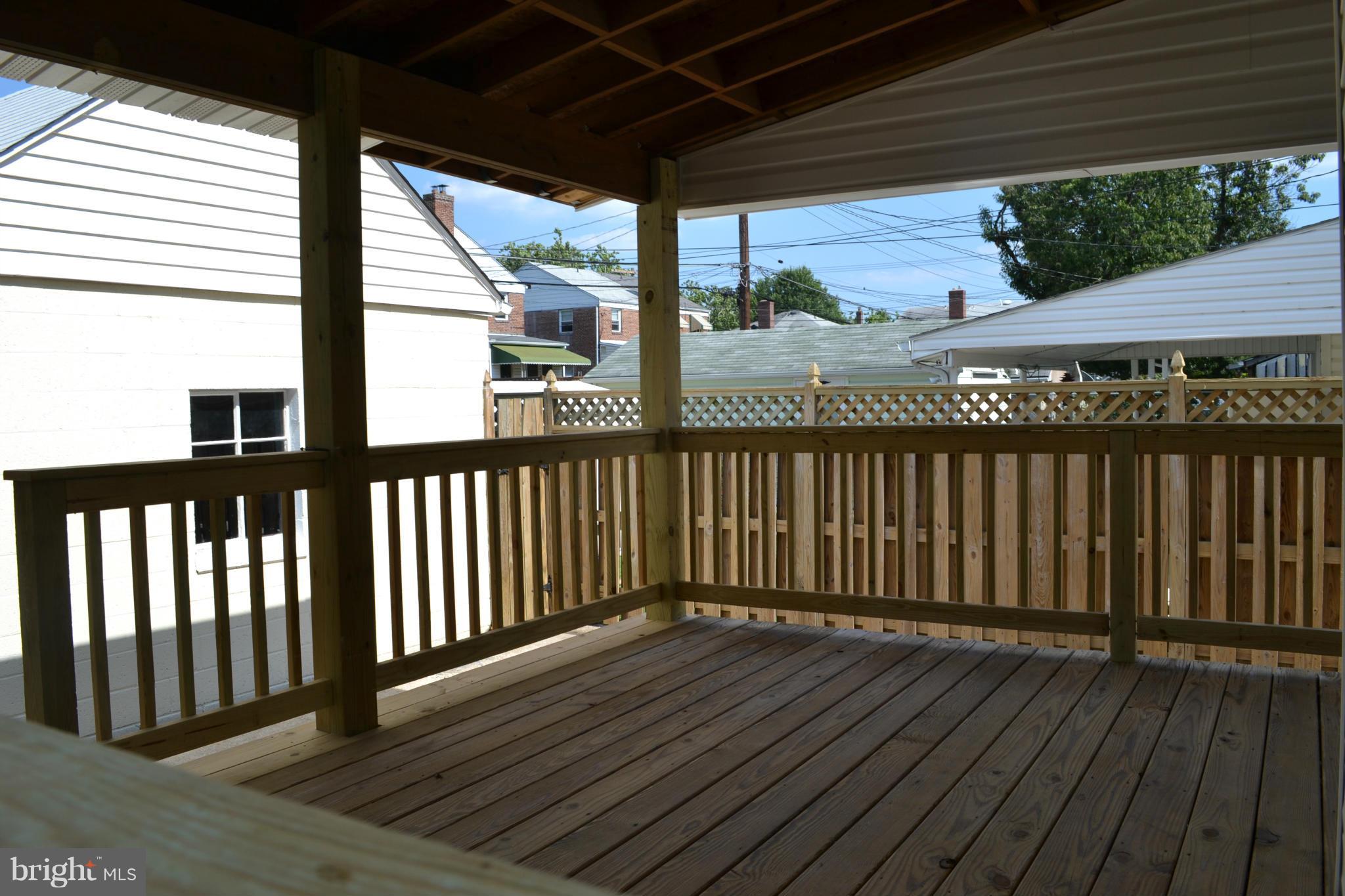 23 Eastship Road Baltimore, MD 21222 - Photo 22 of 30 a view of wooden deck