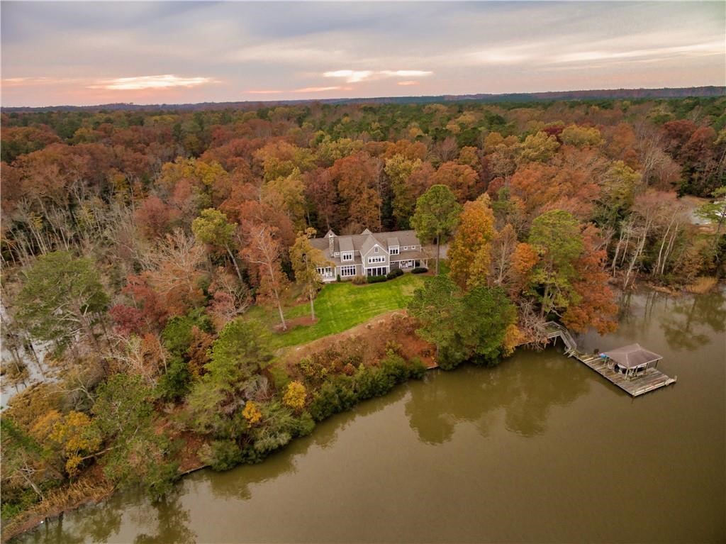 1976 Custis Millpond Road West Point, VA 23181 - Photo 50 of 50 an aerial view of residential houses with outdoor space