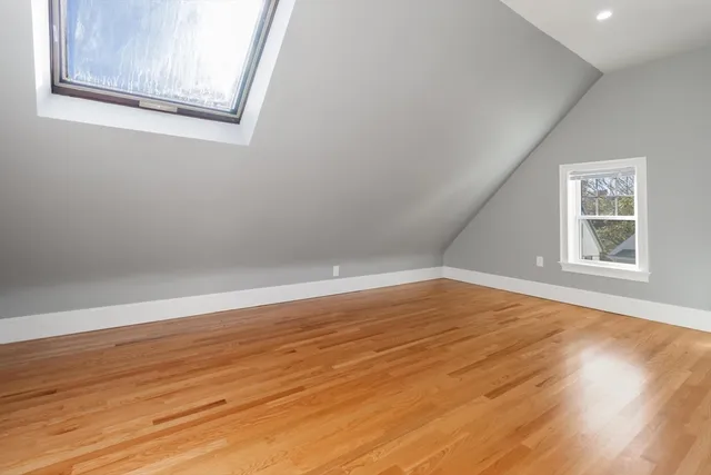 a view of a house with a balcony