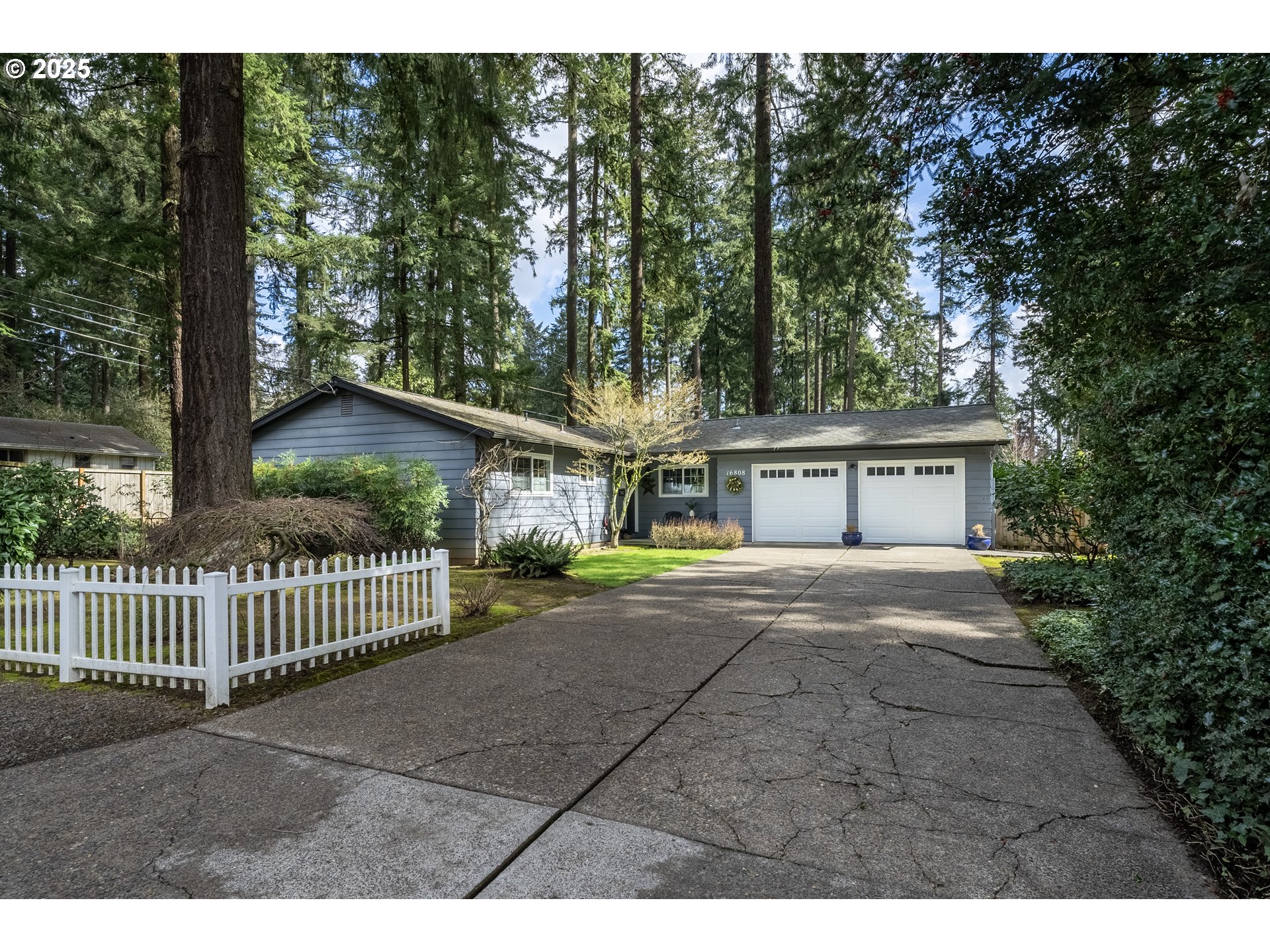 a view of house and outdoor space