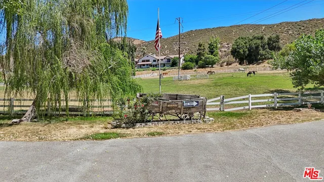 a view of an outdoor space and seating area