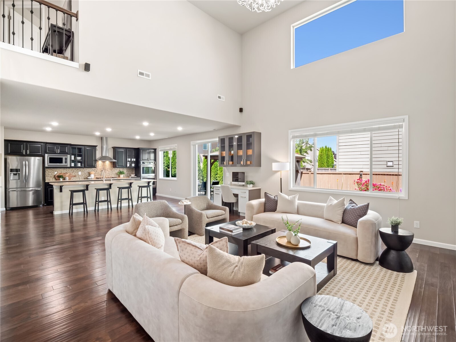 3923 186th Place Southeast Bothell, WA 98012 - Photo 7 of 40 a living room with furniture and a table